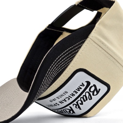 Kasket - Black River Sedona Cotton Snapback (creme/sort)