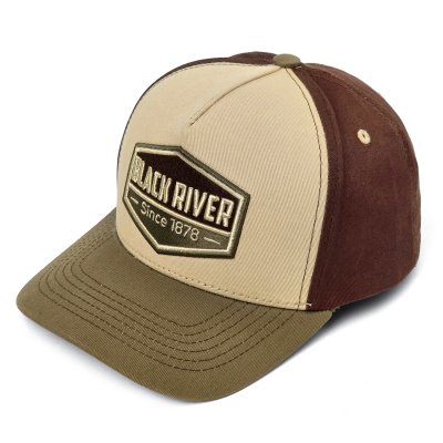 Kasket - Black River Timber Trucker (beige/grøn)