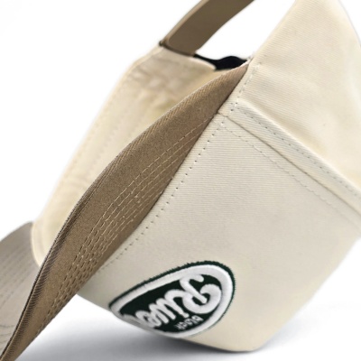 Kasket - Black River Waco Cotton Snapback (off-white/kaki)