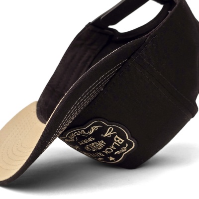Kasket - Black River Midnight Cotton Cap (sort)