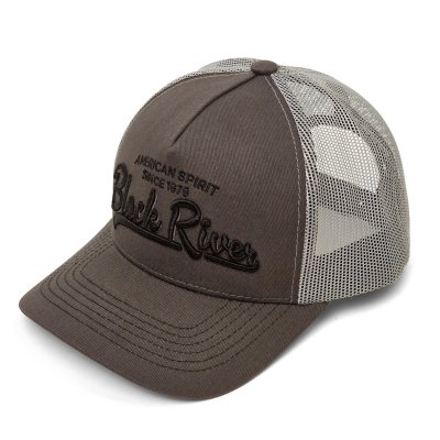 Kasket - Black River Classic Trucker (grå)