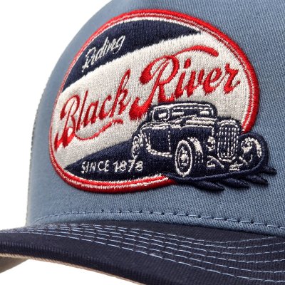 Kasket - Black River Riding Trucker (blå)