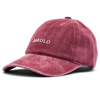 Kasket - Gårda Barolo Washed Cap (rød)