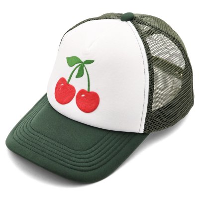 Kasket - Gårda Cherry Patch Scuba Cap (mørkegrøn)