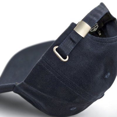 Kasket - Gårda Letter Cap 'B' (marineblå/gul)