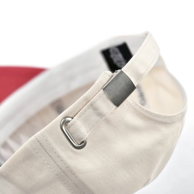 Kasket - Gårda Letter Cap 'E' (hvid/rød)