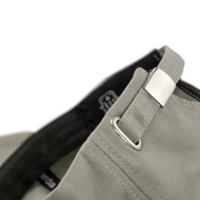 Kasket - Gårda Letter Cap 'L' (lysegrå/blå)