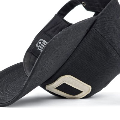 Kasket - Gårda Letter Cap 'O' (sort/hvid)