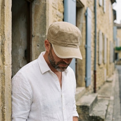 Kasket - Gårda Major Army Cap (beige)