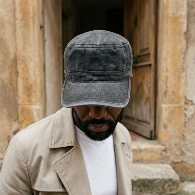 Kasket - Gårda Major Army Cap (sort)