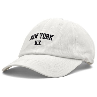Kasket - Gårda New York Dad Cap (hvid)