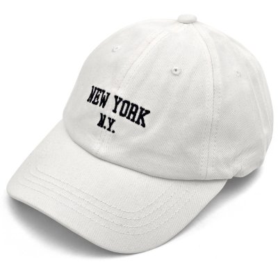 Kasket - Gårda New York Dad Cap (hvid)