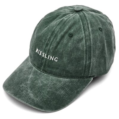 Kasket - Gårda Riesling Washed Cap (armygrøn)