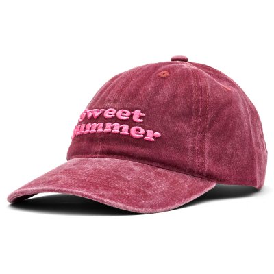 Kasket - Gårda Sweet Summer Washed Cap (rød)