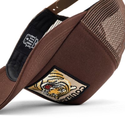 Kasket - Gårda Trucker Courage (brun)