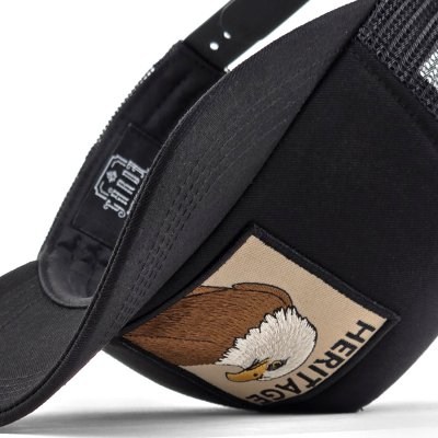 Kasket - Gårda Trucker Heritage (sort)