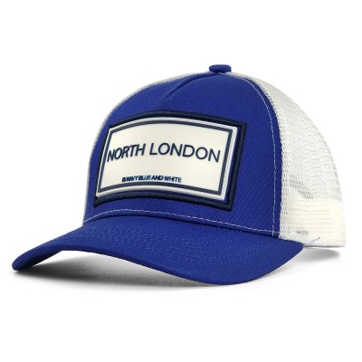 Kasket - Gårda Trucker North London (blå/hvid)