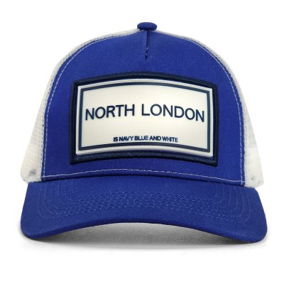 Kasket - Gårda Trucker North London (blå/hvid)