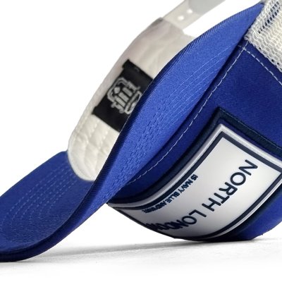 Kasket - Gårda Trucker North London (blå/hvid)