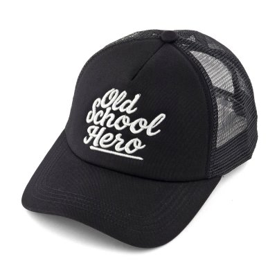 Kasket - Gårda Trucker Old School Hero (sort)