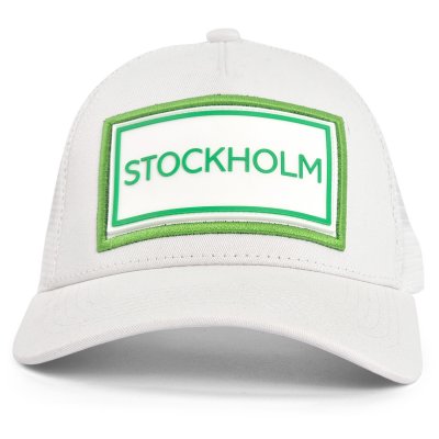 Kasket - Gårda Trucker Stockholm (grøn/hvid)