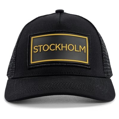 Kasket - Gårda Trucker Stockholm (gul/sort)