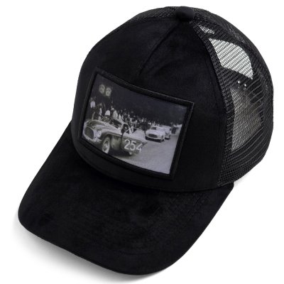 Caps - Gårda Velvet Trucker Classic Cars 2 (sort)