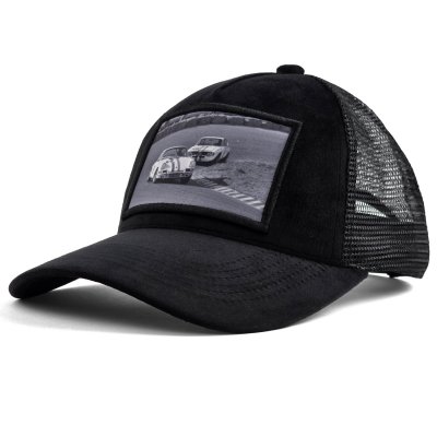 Caps - Gårda Velvet Trucker Classic Cars 5 (sort)