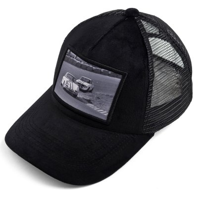 Caps - Gårda Velvet Trucker Classic Cars 5 (sort)