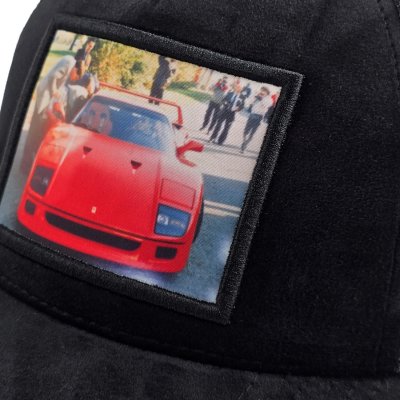 Caps - Gårda Velvet Trucker Classic Cars 7 (sort)