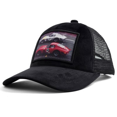 Caps - Gårda Velvet Trucker Classic Cars 8 (sort)