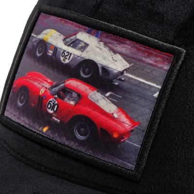 Caps - Gårda Velvet Trucker Classic Cars 8 (sort)
