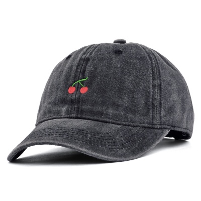 Kasket - Gårda Cherry Washed Cap (grå)