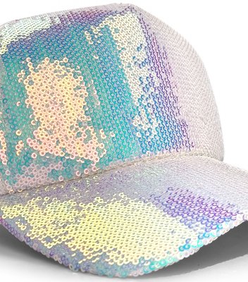 Kasket - Gårda Sequin Trucker (hvid)