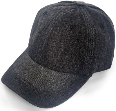 Kasket - Gårda Denim Baseball Cap (sort)