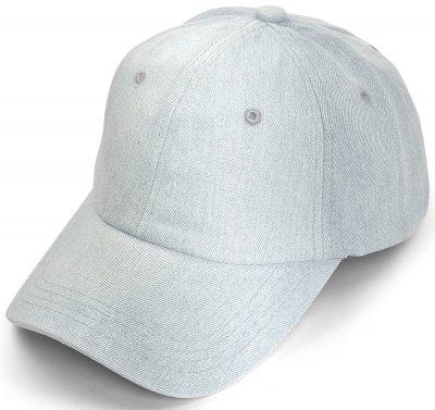 Kasket - Gårda Denim Baseball Cap (lyseblå)