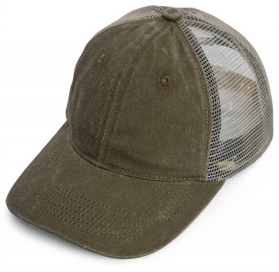 Caps - Gårda Finley Washed Trucker (grøn)