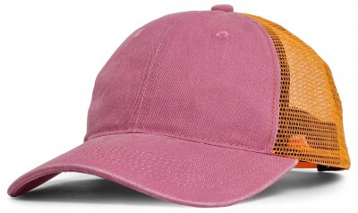 Caps - Gårda Finley Washed Trucker (pink/orange)