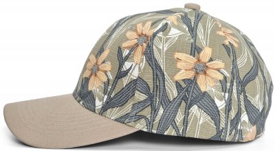 Kasket - Gårda Flowers Baseball (grøn/beige)