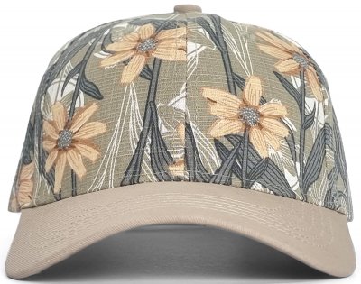 Kasket - Gårda Flowers Baseball (grøn/beige)
