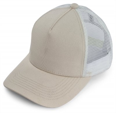 Kasket - Gårda Johnson Basic Trucker (hvid)