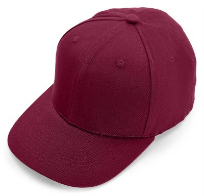Kasket - Gårda Smith Basic Baseball (bordeaux)