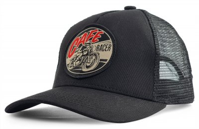 Kasket - Gårda Trucker Cafe Racer (sort)