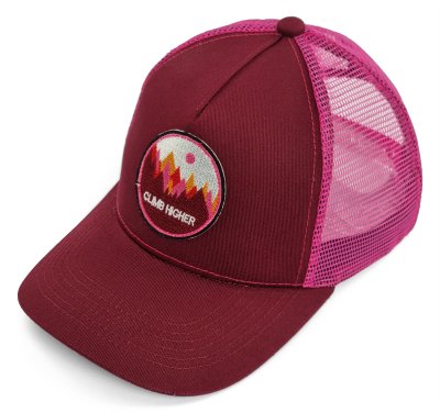 Kasket - Gårda Trucker Climb Higher (burgunder)
