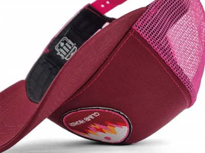 Kasket - Gårda Trucker Climb Higher (burgunder)