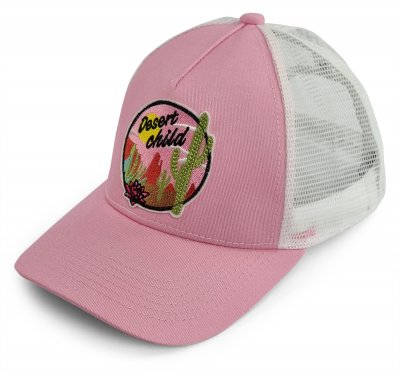 Kasket - Gårda Trucker Desert Child (lyserød)