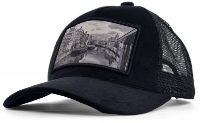Caps - Gårda Velvet Trucker Amsterdam (sort)