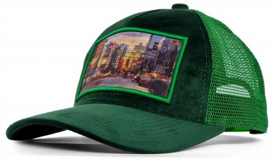 Caps - Gårda Velvet Trucker Bangkok (grøn)