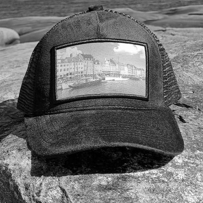 Caps - Gårda Velvet Trucker Copenhagen (sort)