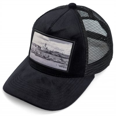 Caps - Gårda Velvet Trucker Helsinki (sort)